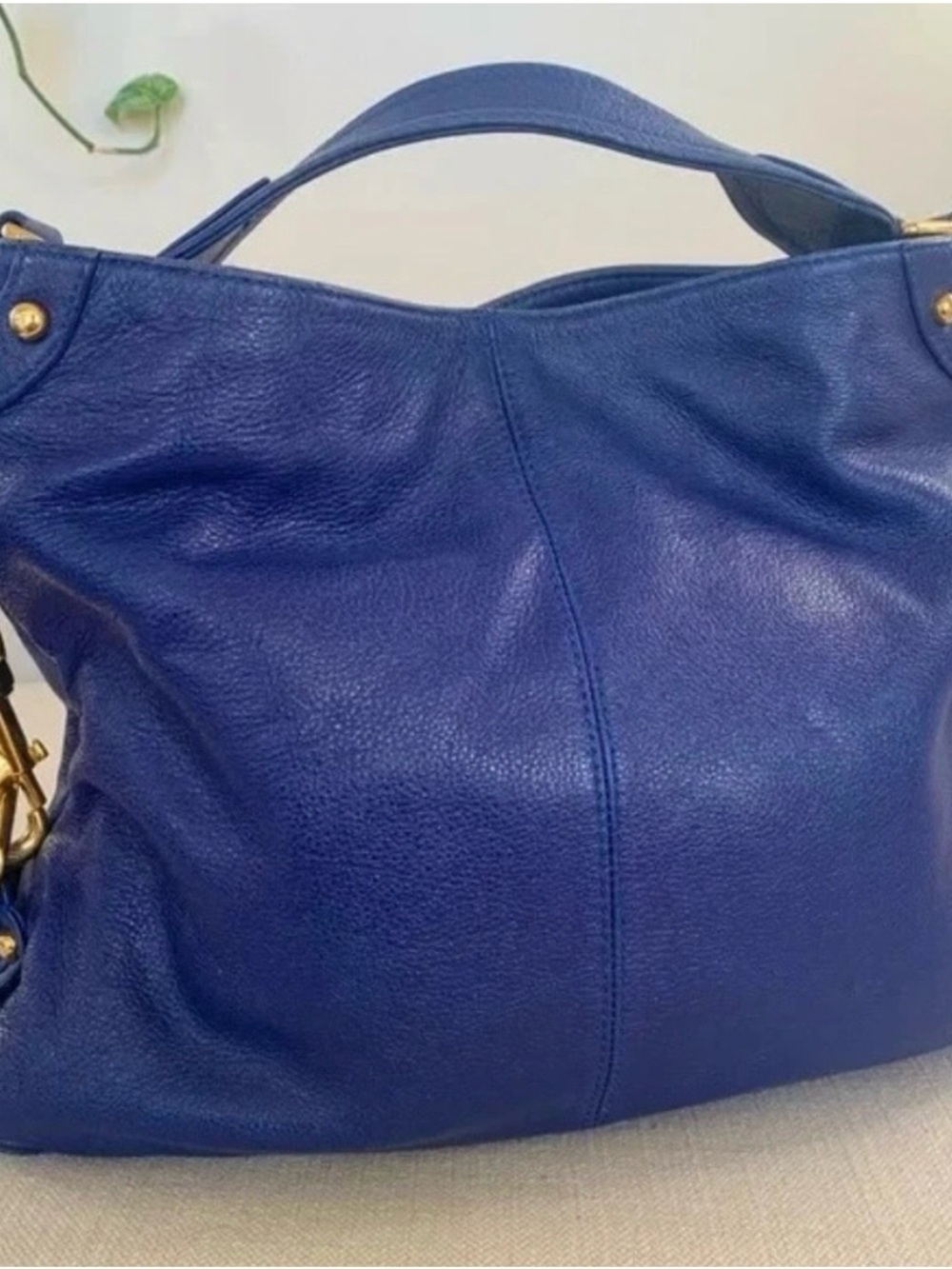 Rebecca Minkoff Cobalt Blue Leather Shoulder Hobo